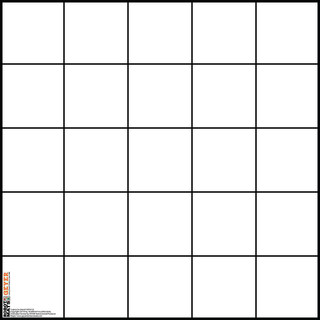 Code & Go Blank Grid Robotics Mat, 25" x 25" 199410