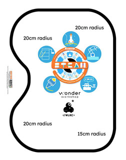 Wonder League Robotics Competition 2021-22 Line Following Mat 199428