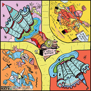 Robotics, Creative Playmats, Fantasy Castle Mat, 24" x 24" 199580