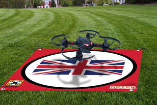 Drone Landing Mat, United Kingdom Dot Target (Various Sizes and Substrates) 199706