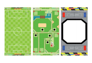 Robotics Mat Set: Sports Pack, 3 Mats Plus Game Pieces 199790 Robotics Mat Set: Sports Pack, 3 Mats Plus Game Pieces 199790