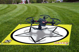 Drone Landing Mat, Shape Target, Star (Various Sizes and Substrates) 199899