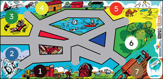 Eco Challenge Robotics Mat: Care For Your Community, 44.75" x 92.75" 199022