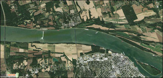 Environmental Robotics Mat: River, City, and Farm. FLL Size, 44.75" x 92.75" 199085