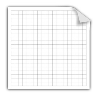 Static Cling 20 x 20 Graph 503016 Static Cling 20 x 20 Graph 503016