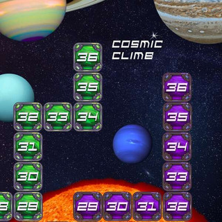 Cosmic Climb Differentiated Math Game Mat CMC