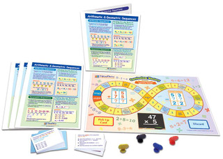Arithmetic & Sequences Learning Center Game 180476
