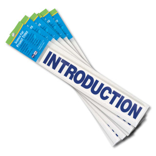 Blue Science Fair Titles - Pack of 24, Project Headers_main Blue Science Fair Titles - Pack of 24, Project Headers_main