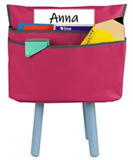 Large Chair Cubbie, 17", Sunset Red- Pack of 20 210054