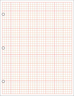 Classic Accentuated Graph Paper, 1/4" SQ. - Red -- 500 Sheet Ream - 150032 150032 Classic Accentuated Graph Paper, 1/4" SQ. - Red -- 500 Sheet Ream - 150032 150032