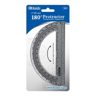 Semicircular 6" Protractor 24 Packs - 224126 224126 Semicircular 6" Protractor 24 Packs - 224126 224126