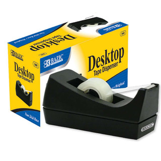 1" Core Desktop Tape Dispenser 12 Packs - 224376 224376