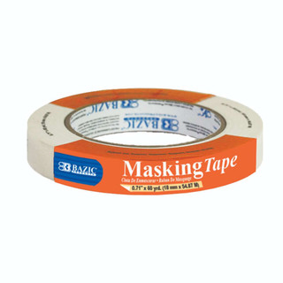 0.71" X 2160" (60 Yards) General Purpose Masking Tape 36 Pack - 224444 224444