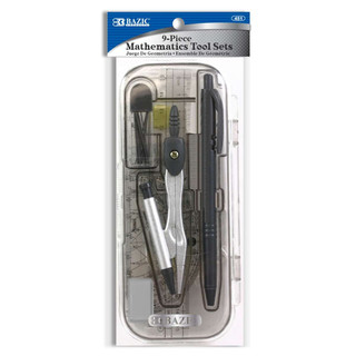 9 Pcs. Math Tool Sets 24 Packs - 224368 224368