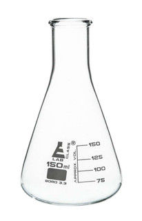 Flask Conical 150ml, Narrow neck, Borosilicate glass - 224746 224746