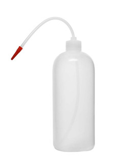 Economy Wash Bottle, 1000ml - Polyethylene - Flexible Delivery Tube - 224770 224770