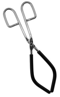 Beaker Tongs, Rubber Coated Ends, Nickel Plated 1/4" Steel, 50mL - 2000mL capacity - 224816 224816 Beaker Tongs, Rubber Coated Ends, Nickel Plated 1/4" Steel, 50mL - 2000mL capacity - 224816 224816