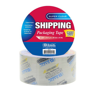 1.88" x 54.6 Yards Super Clear Heavy Duty Shipping Packaging Tape 36 pack - 224460 224460