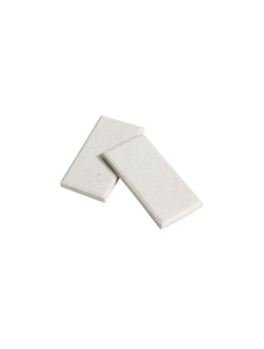 STREAK PLATES, 1" X 2", WHITE, 12 PACK - 226184, 12/PACK 226184 STREAK PLATES, 1" X 2", WHITE, 12 PACK - 226184, 12/PACK 226184