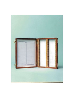 SLIDE STORAGE BOX, WOODEN, FOR 50 SLIDES - 226480 226480