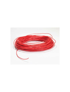 PLASTIC INSULATED COPPER WIRE, RED, 100-FOOT ROLL - 226780 226780
