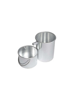CATCH BUCKET ONLY, DETACHABLE ALUMINUM HANDLE MEASURES 4" I.D. X 3" H - 227018 227018