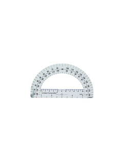 PROTRACTOR, PLASTIC, 15 CM - 227066 227066