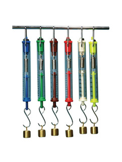 SPRING SCALE, CLEAR PLASTIC, 2000G / 20N, GRADUATION 40G/0.4N, RED - 227194 227194 SPRING SCALE, CLEAR PLASTIC, 2000G / 20N, GRADUATION 40G/0.4N, RED - 227194 227194