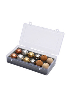 DRILLED BALL SET, SET OF 12 227414