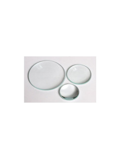 DOUBLE CONVEX LENS, GLASS, UNMOUNTED, 38MM DIA / 200MM FL, EACH