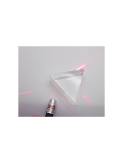 ACRYLIC REFRACTION PRISM, 75MM X 25MM THICK | Geyer Instructional