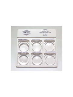 75 MM DEMONSTRATION LENS SET, ACRYLIC 227876 75 MM DEMONSTRATION LENS SET, ACRYLIC 227876