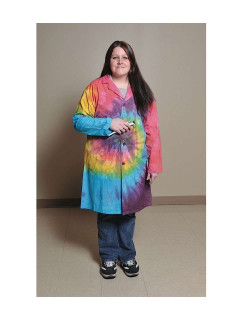 TIE-DYED LABORATORY COAT, EXTRA LARGE 228134