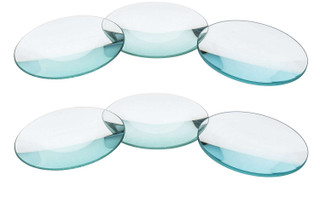 6pc Optical Lens Set, 2" - 200mm, 300mm, 500mm Focal Lengths - 3 Double Convex & 3 Double Concave, 2" (50mm) Diameter Lenses - Optically True Glass - Ground, Beveled Edges 225048 6pc Optical Lens Set, 2" - 200mm, 300mm, 500mm Focal Lengths - 3 Double Convex & 3 Double Concave, 2" (50mm) Diameter Lenses - Optically True Glass - Ground, Beveled Edges 225048