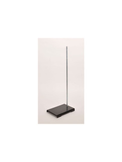 SUPPORT STAND W/ROD, STAMPED STEEL, 4" X 6" BASE WITH 18" ROD 229022 SUPPORT STAND W/ROD, STAMPED STEEL, 4" X 6" BASE WITH 18" ROD 229022
