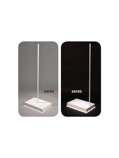 SUPPORT STAND W/ ROD, PLASTIC, 8" X 12" BASE, 30" ROD - SIDE HOLE 229082