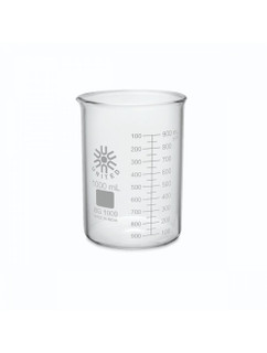 BEAKERS, LOW FORM, BOROSILICATE GLASS, 1000ML, PK/6 229322