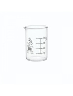 BEAKERS, LOW FORM, BOROSILICATE GLASS, 100ML, CASE, PK/48 229358