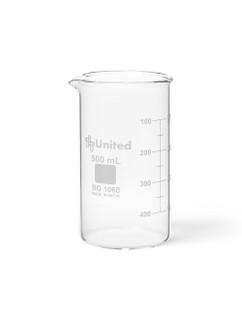 BEAKERS, BERZELIUS, TALL FORM, BOROSILICATE GLASS, 500ML, PK/6 229290
