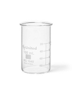 BEAKERS, BERZELIUS, TALL FORM, NO SPOUT, BOROSILICATE GLASS, 100ML, CASE, PK/48 229378