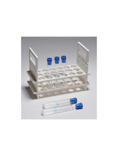 TEST TUBE, POLYSTYRENE WITH CAP, PACK OF 100 229652