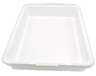 Multipurpose laboratory tray is perfect for many various uses and features a broad lip ideal for carrying or storing. Fatigue, chemical, and temperature resistant. Made of high quality, easy-to-clean polypropylene .