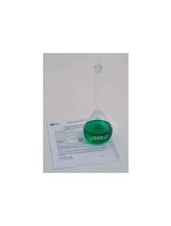 VOLUMETRIC FLASK, CLASS A, GLASS STOPPER, INDIV. CERT, 100ML 230010