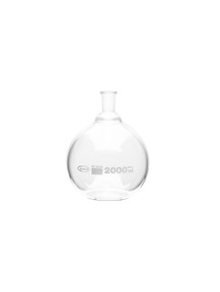 BOILING FLASK, FLAT BOTTOM, GROUND JOINTS, 2000ML 229990