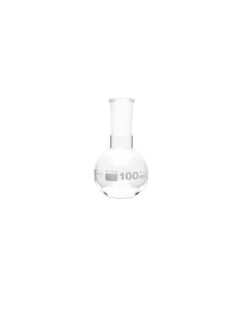 BOILING FLASK, FLAT BOTTOM, GROUND JOINTS, 100ML, PK/6 230006