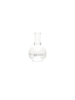 BOILING FLASK, FLAT BOTTOM, GROUND JOINTS, 250ML, PK/6 230034