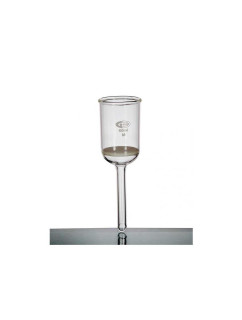 BUCHNER FUNNEL WITH FRITTED DISC, BOROSILICATE GLASS