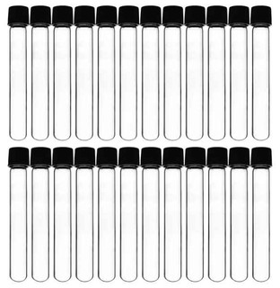 Culture Tube with Screw Cap, 10mL, 24/PK - 16x100mm - Marking Spot - Round Bottom - Borosilicate Glass 225200