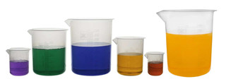 6 Piece Beaker Set, Polypropylene - 50ml, 100ml, 250ml, 500ml, 1000ml & 2000ml - Raised Graduations - With Spout 225218 6 Piece Beaker Set, Polypropylene - 50ml, 100ml, 250ml, 500ml, 1000ml & 2000ml - Raised Graduations - With Spout 225218