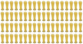 72PK Latex Dropper Bulb, 1mL Capacity - Fits 6–8mm dia. Pipettes & Medicine Droppers 225398